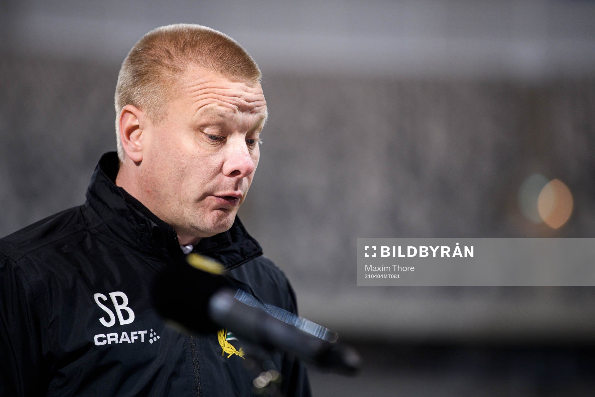 Hammarbys tränare Stefan Billborn