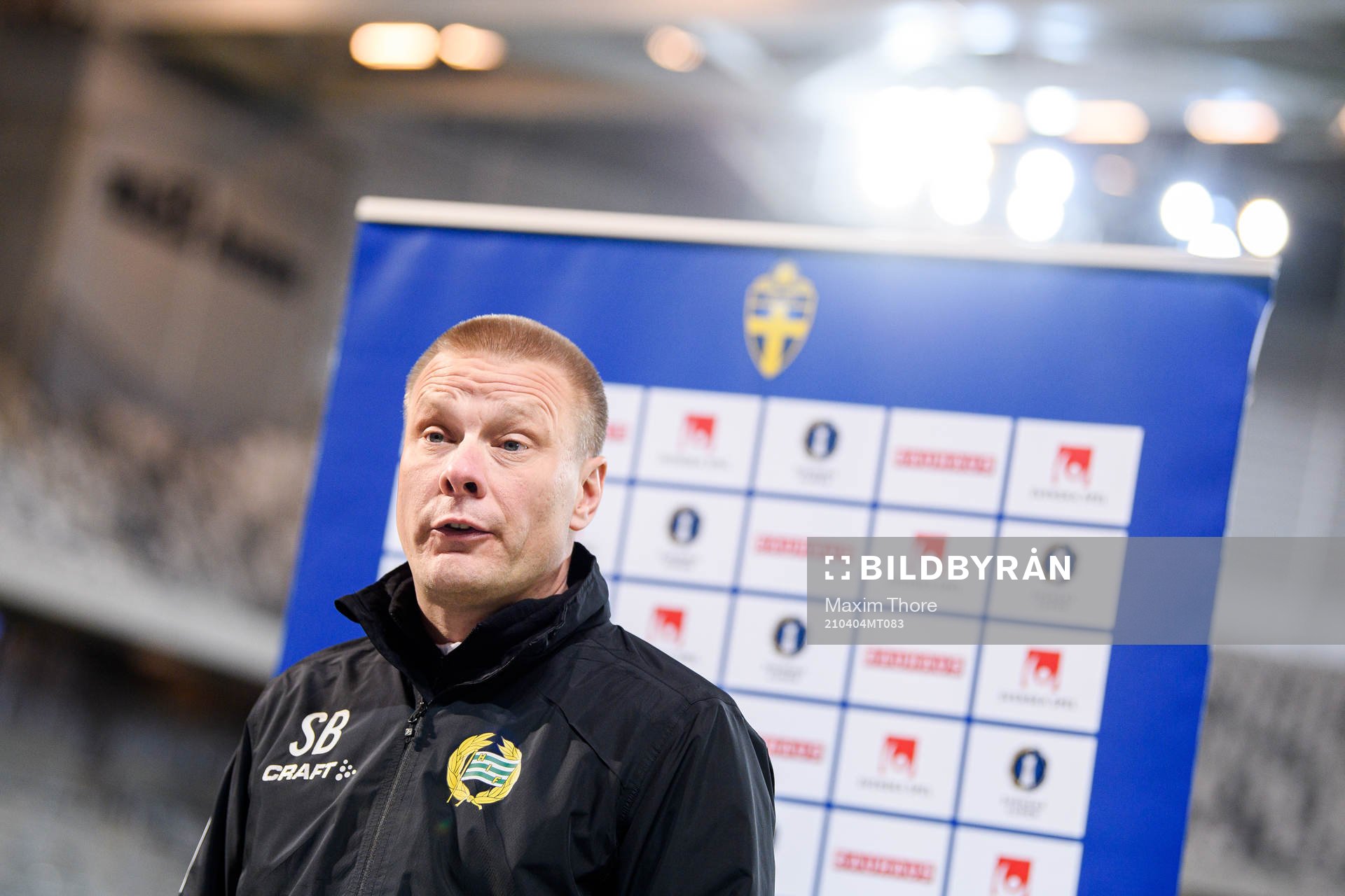 Hammarbys tränare Stefan Billborn