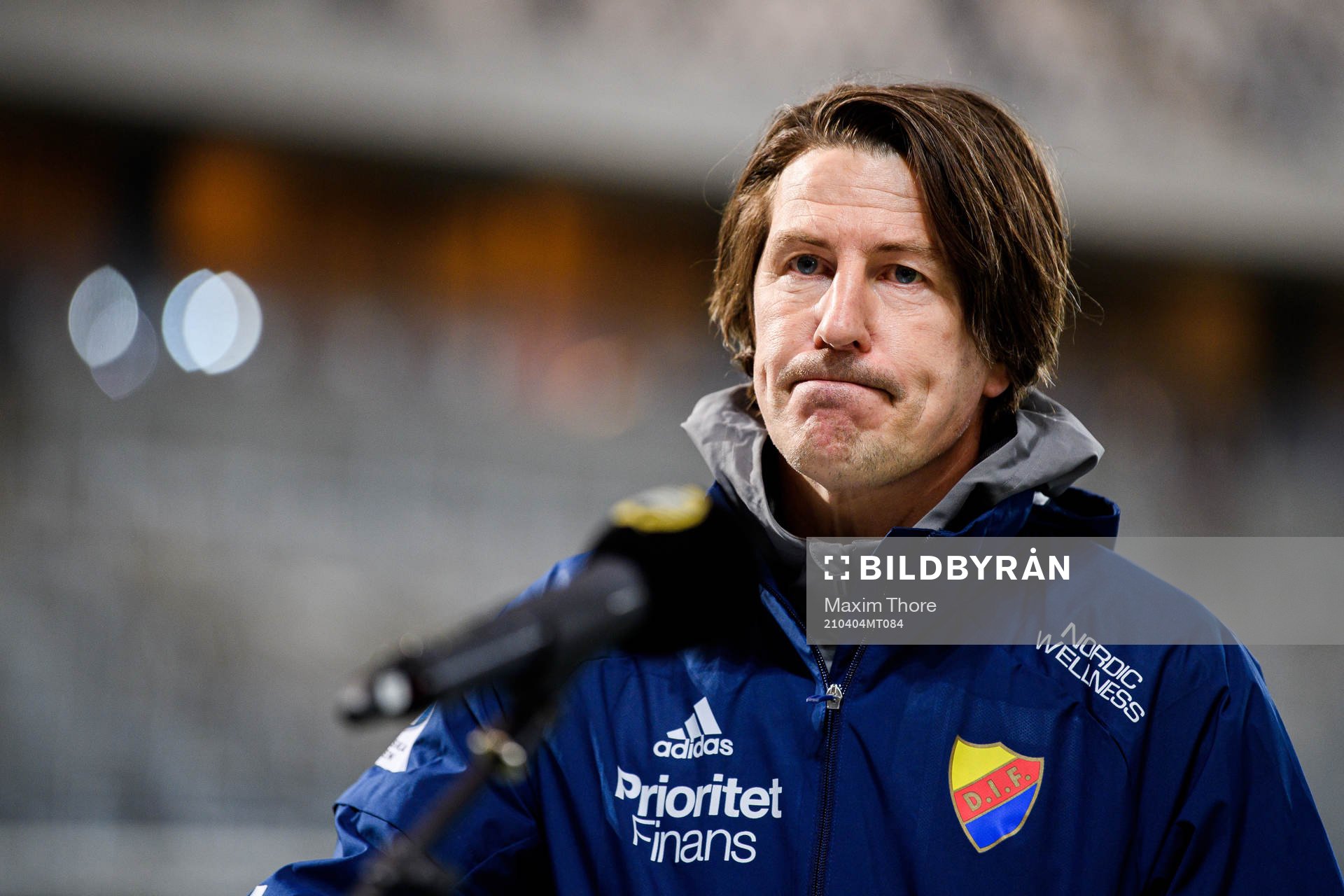 Djurgårdens tränare Thomas Lagerlöf