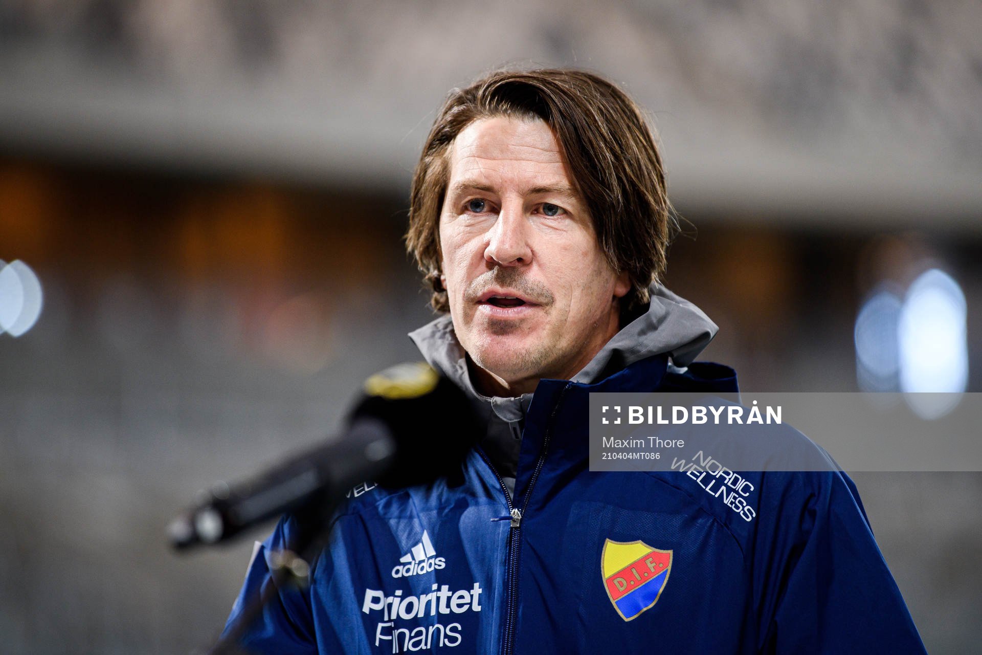 Djurgårdens tränare Thomas Lagerlöf