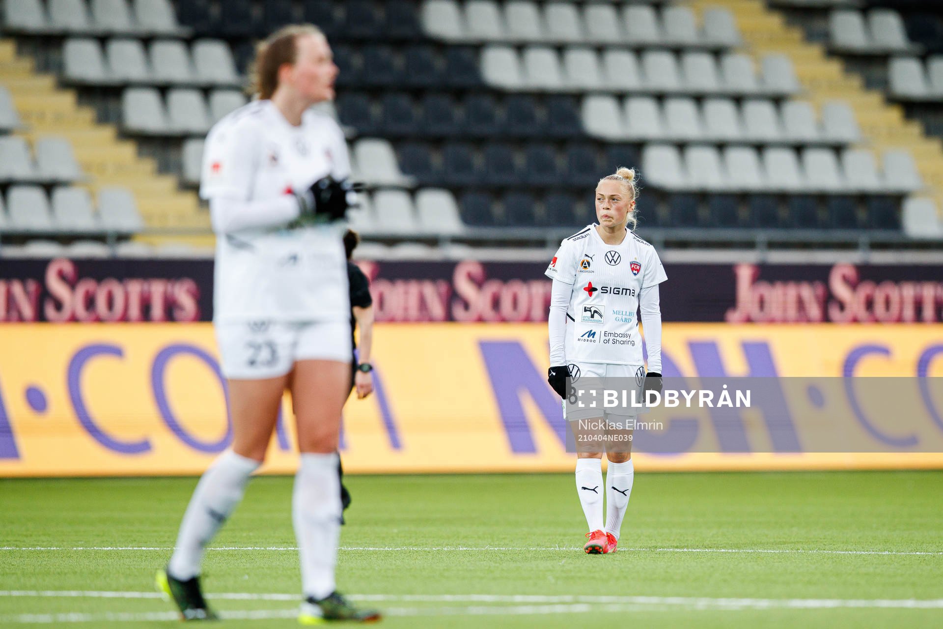 Rosengårds Hanna Bennison deppar