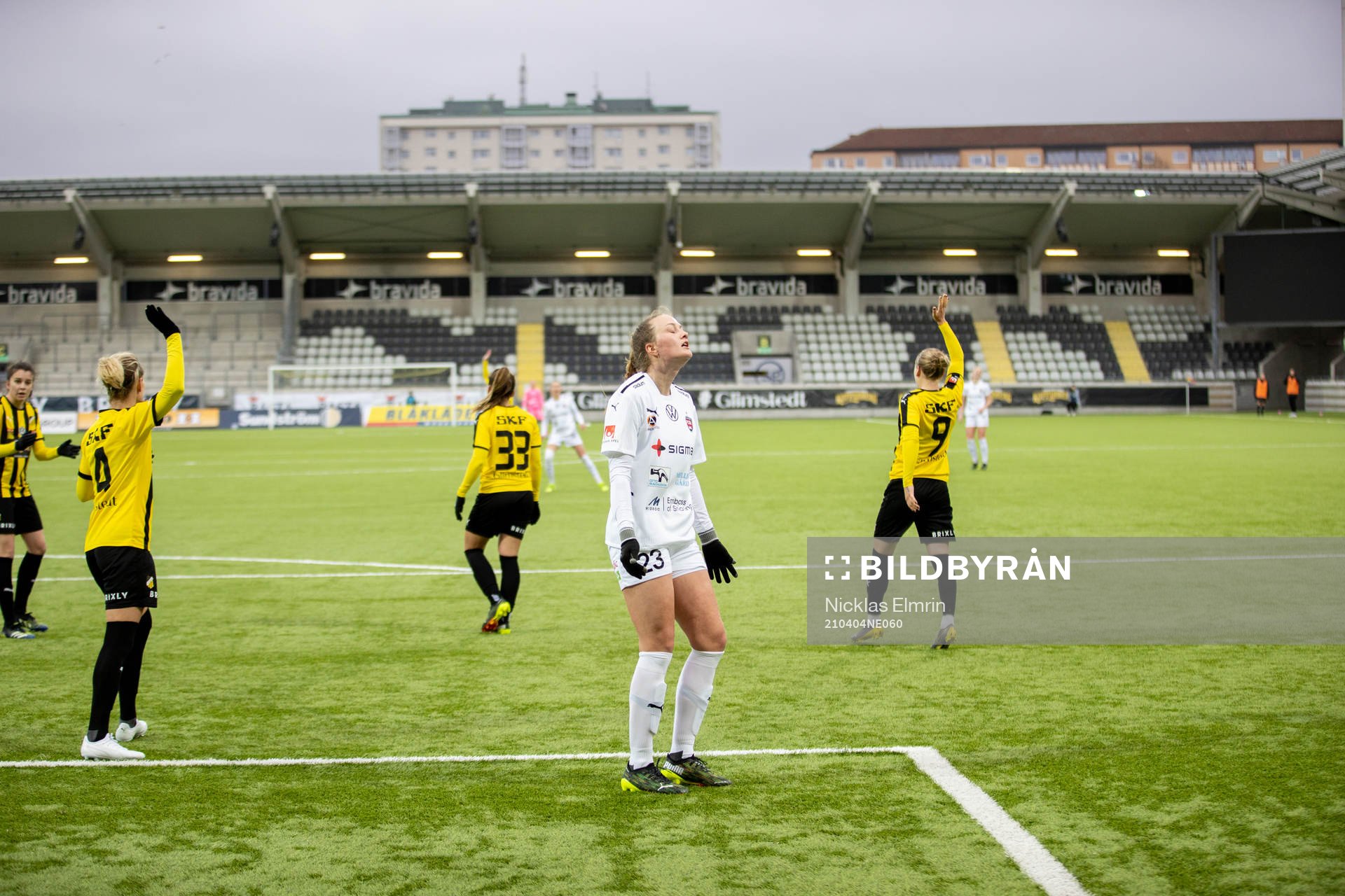 Rosengårds Stefanie Sanders deppar