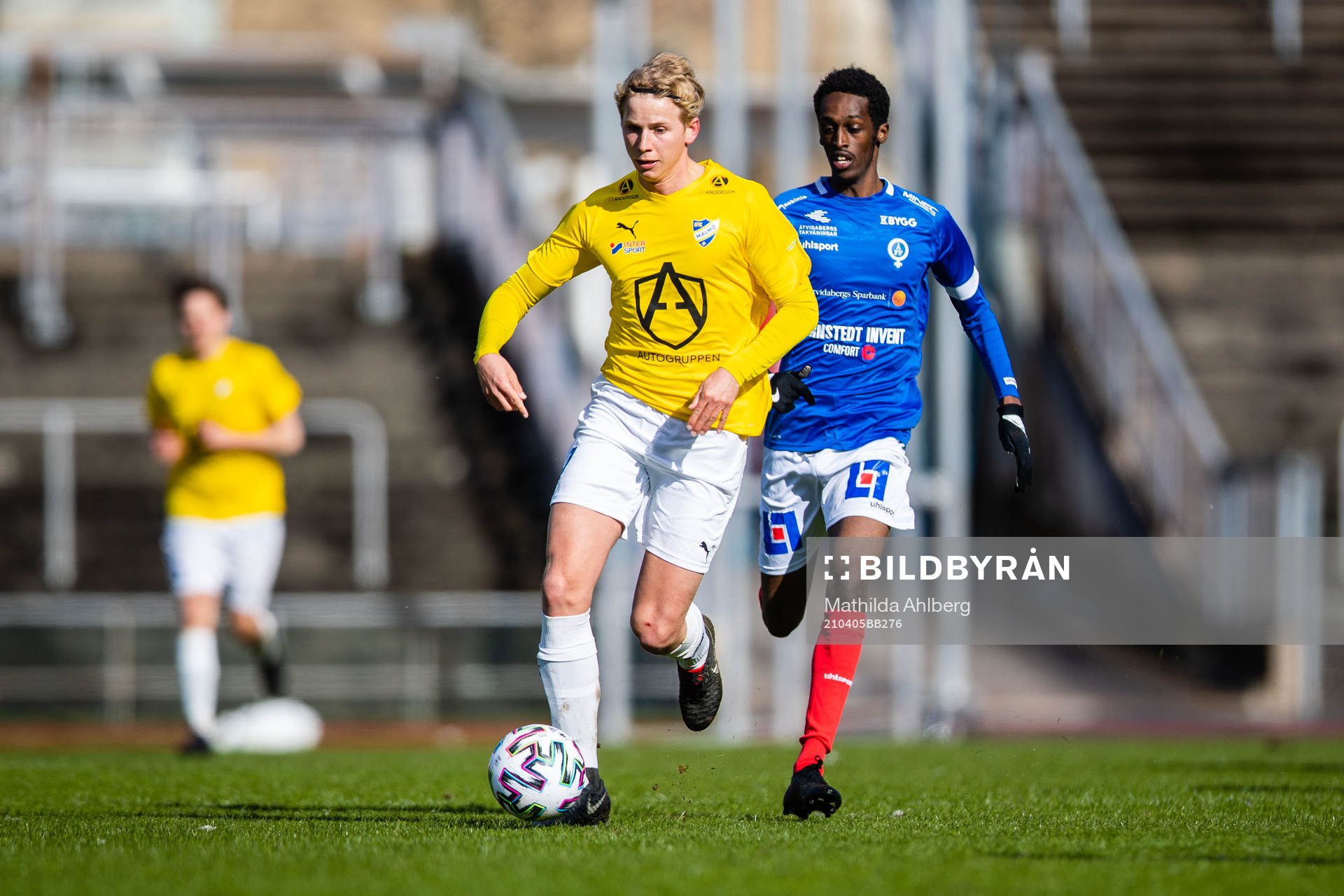 IFK Malmös Jakob Andersson och Åtvidabergs Mohammed Yousef