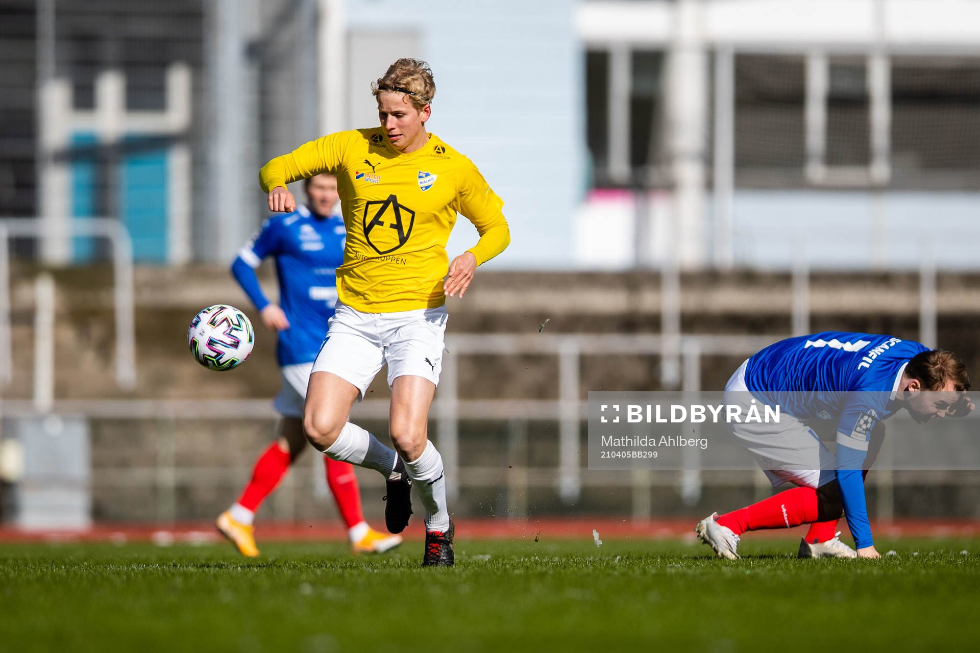IFK Malmös Jakob Andersson och Åtvidabergs Daniel Rambin