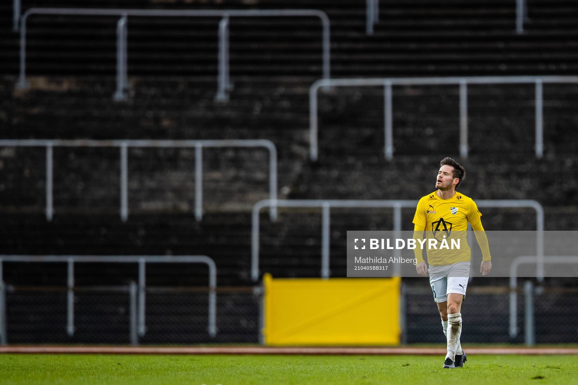 IFK Malmös André Strandberg deppar