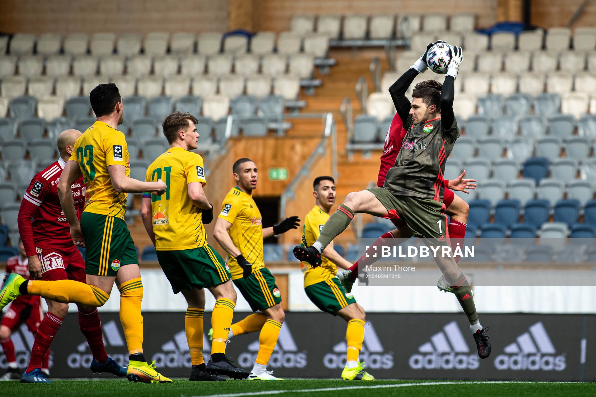 Dalkurds målvakt Jonathan Viscosi