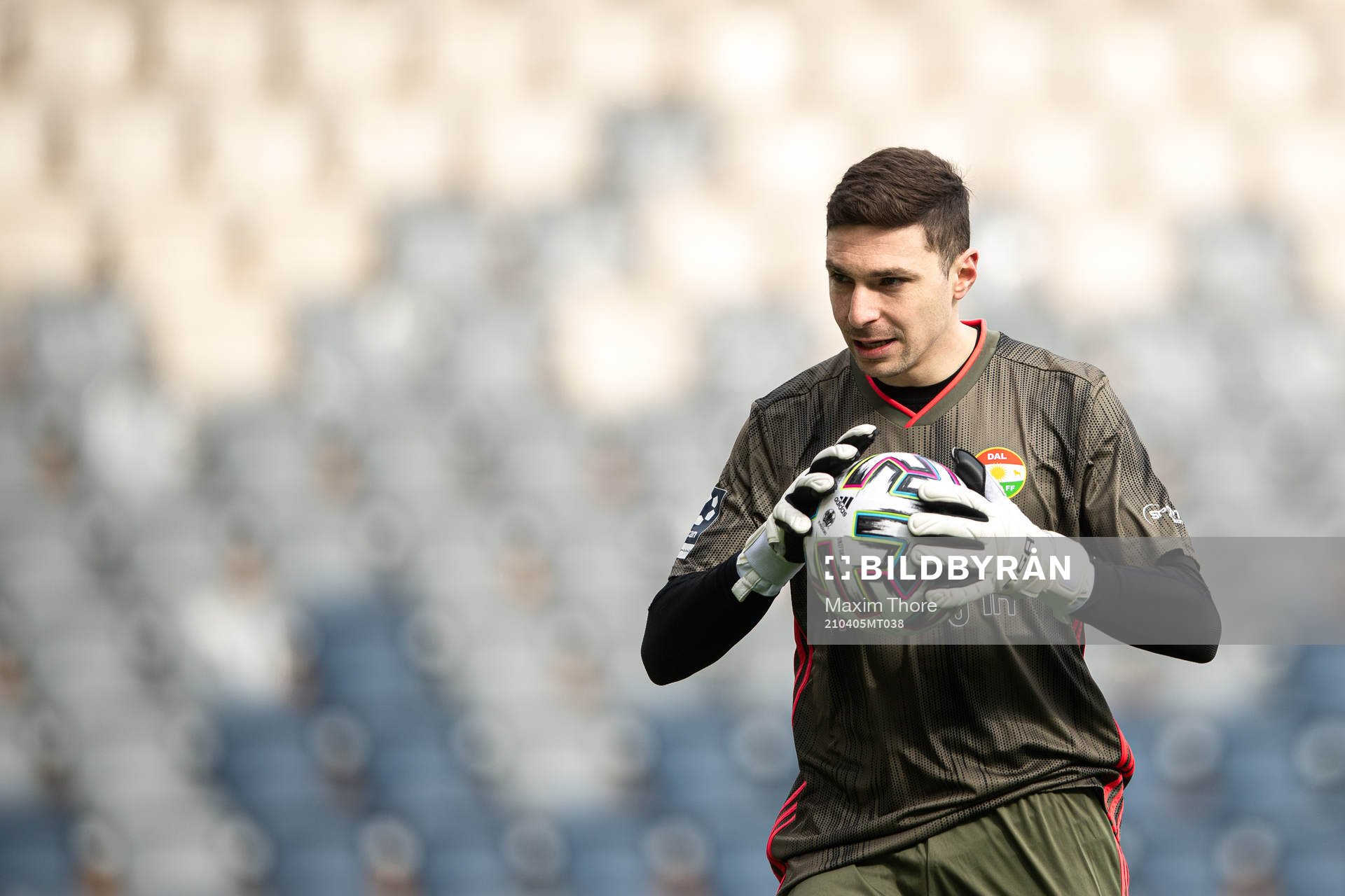 Dalkurds målvakt Jonathan Viscosi