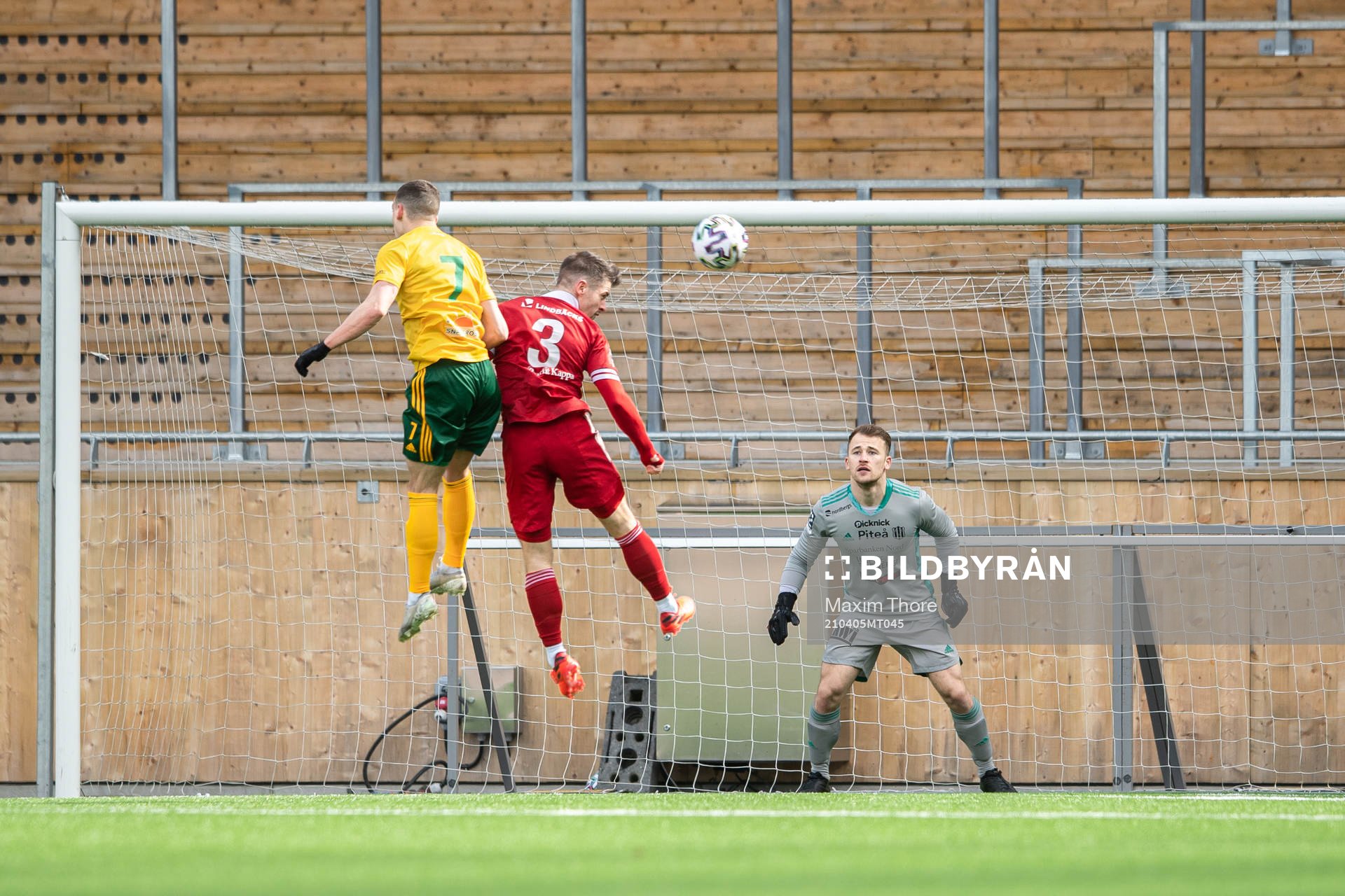 Piteås målvakt Conor O'Keefe