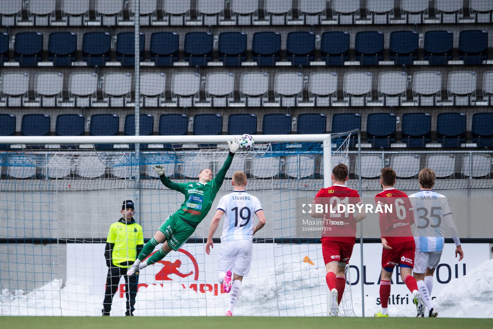 Gefles Erik Granat gör 1-0
