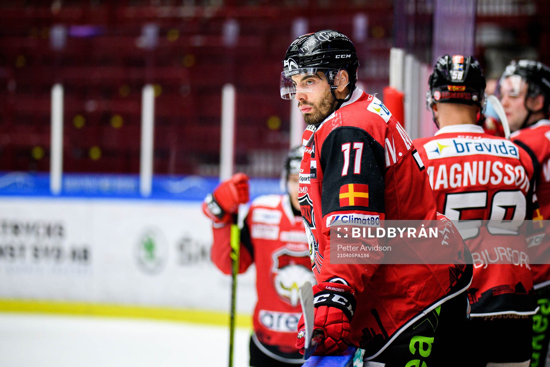 Malmö Redhawks Markus Lauridsen deppar