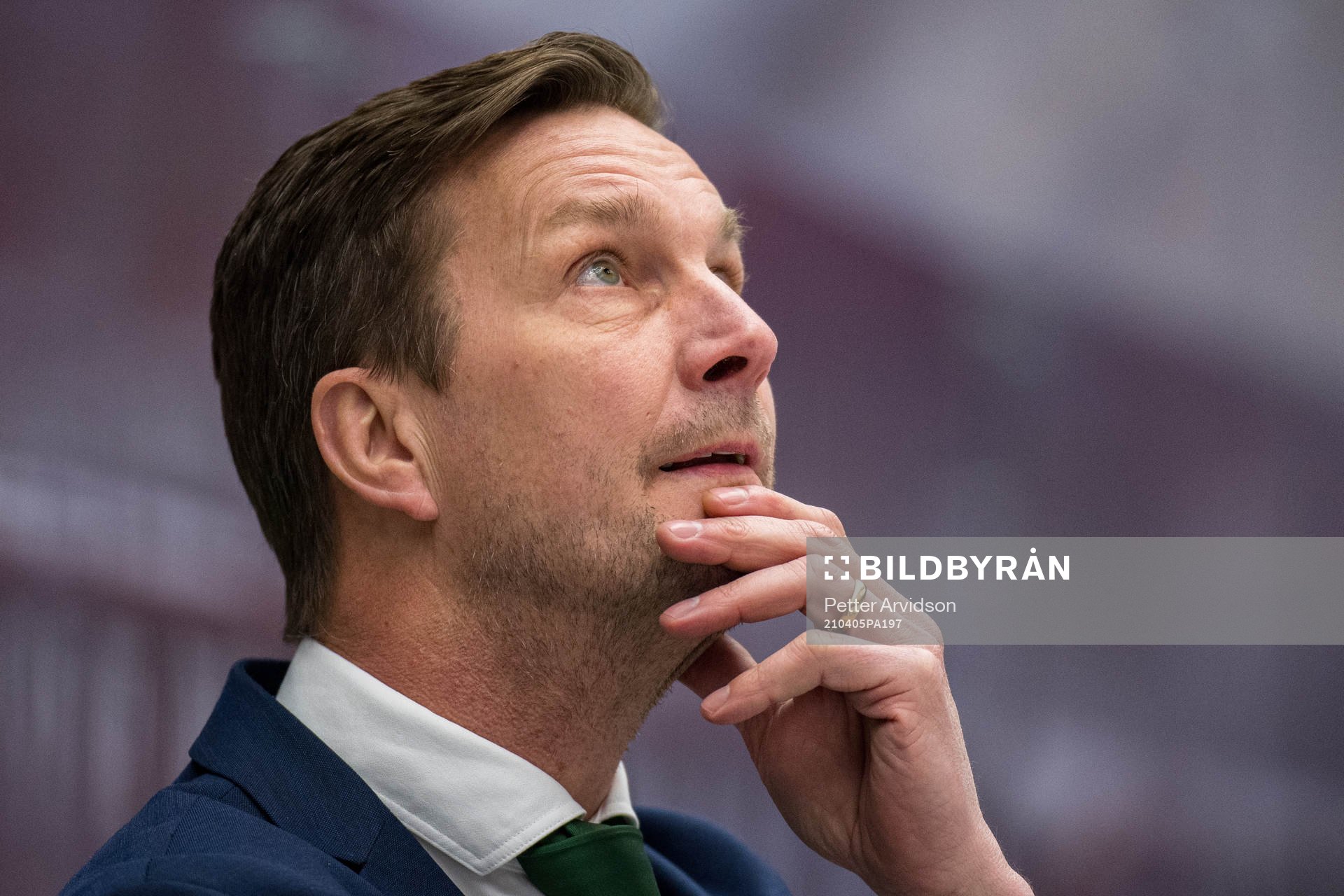 Färjestads tränare Johan Pennerborn