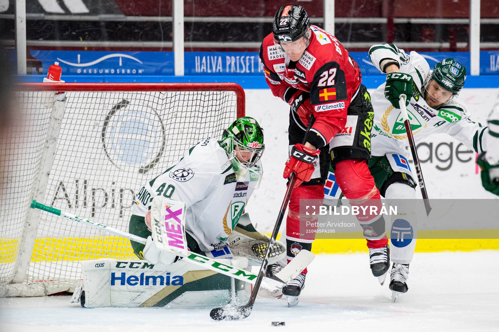 Malmö Redhawks Lars Bryggman oroar mot Färjestads