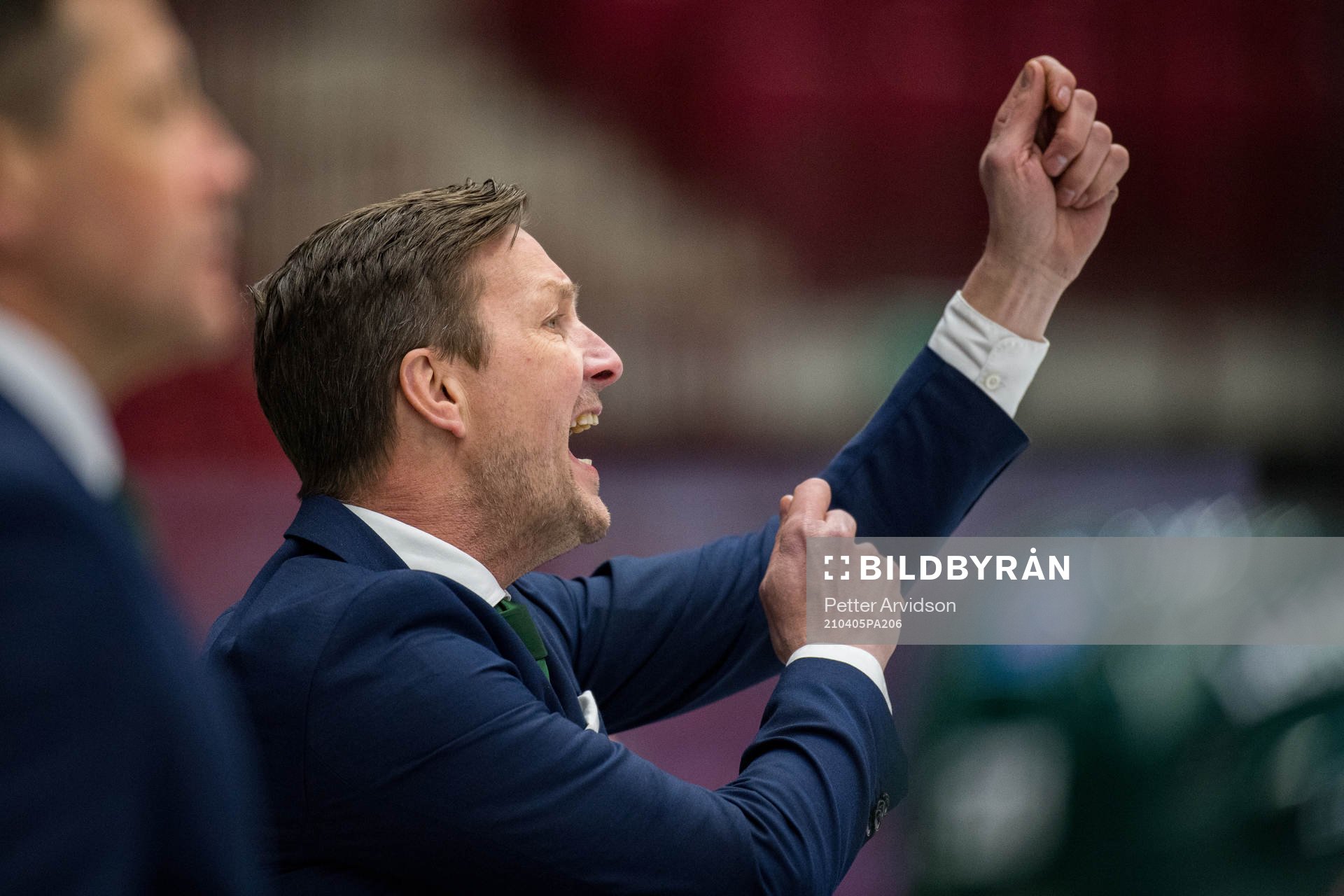 Färjestads tränare Johan Pennerborn