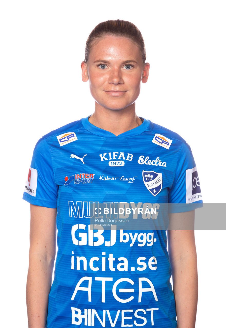 Kalmars Klara Rybrink poserar för ett porträtt den 6 april 2021 i Kalmar.