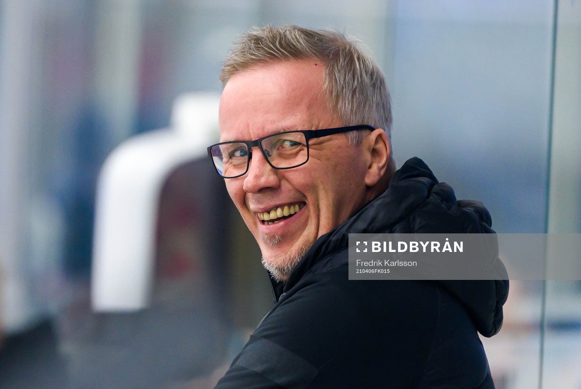 Björklövens tränare Hans Wallson