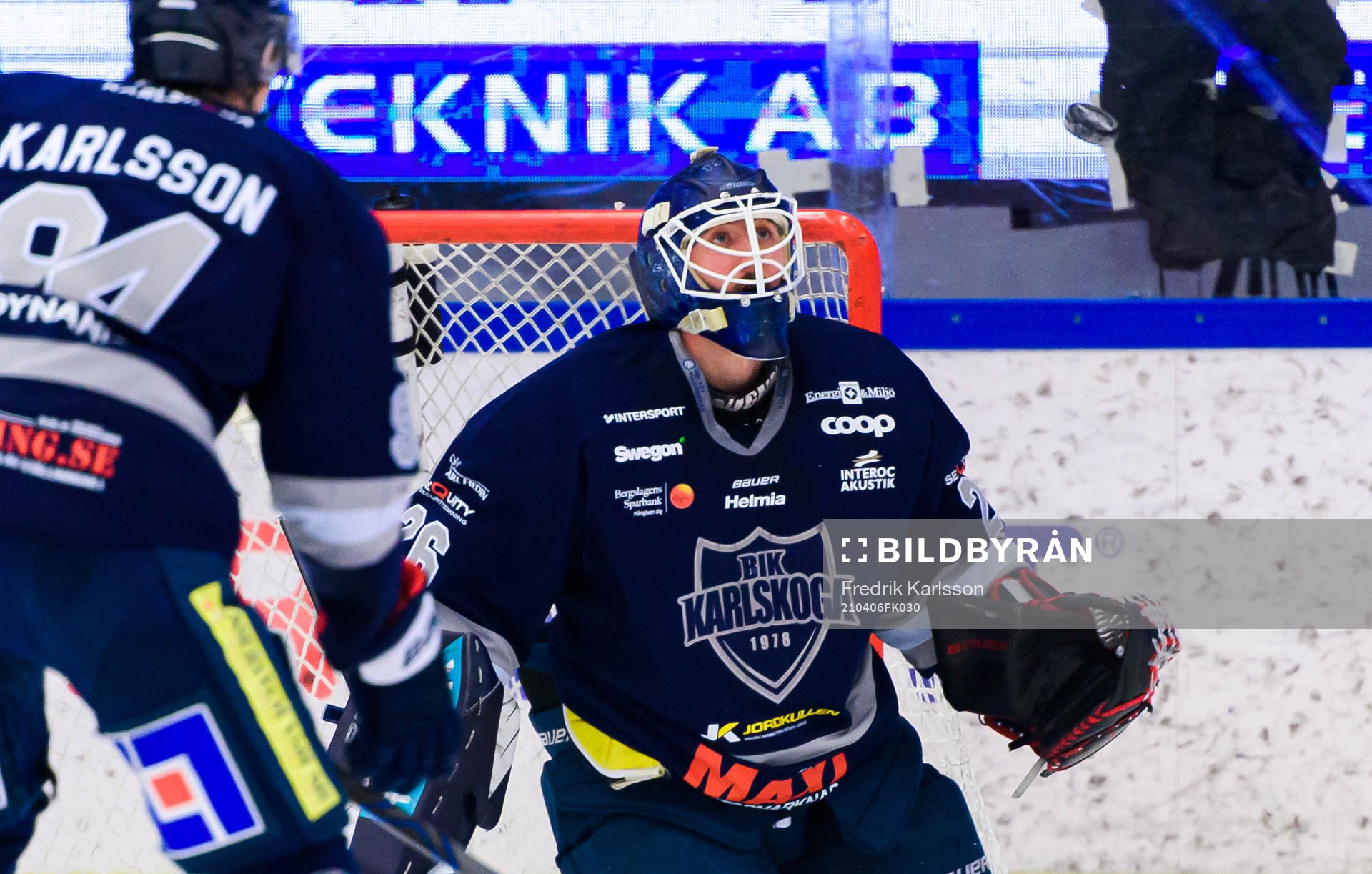 Karlskogas målvakt Stefan Steen