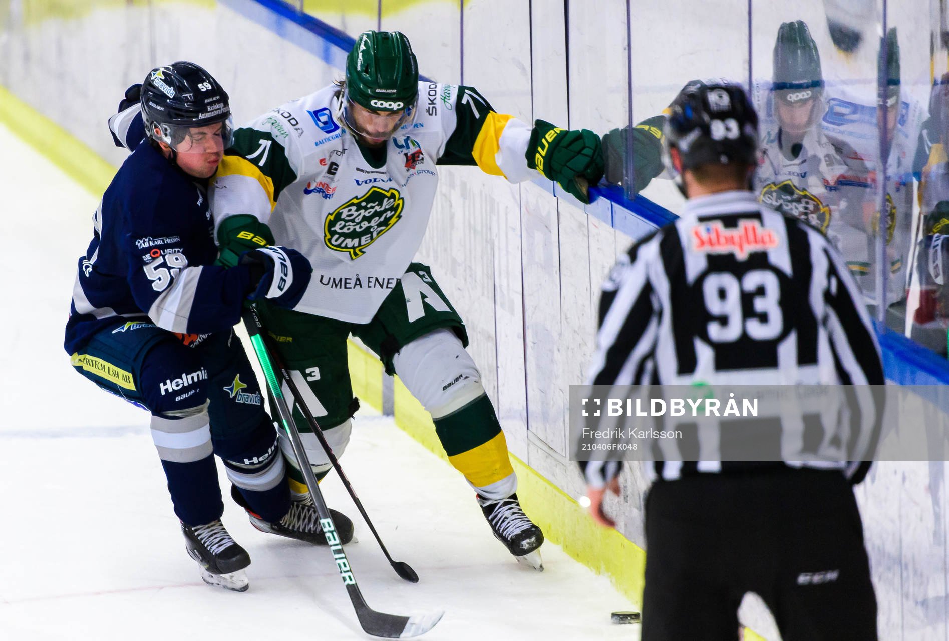 Karlskogas Lukas Pilö och Björklövens Gustav Possler