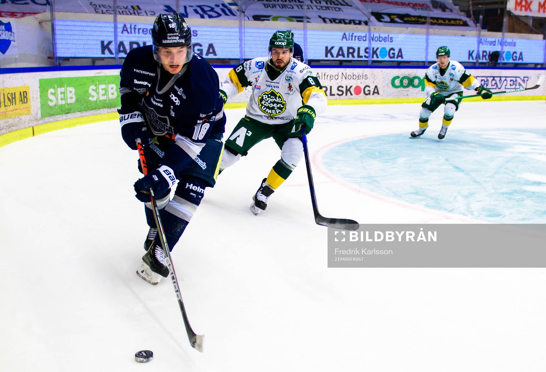 Karlskogas Aleksi Rekonen och Björklövens Alexander