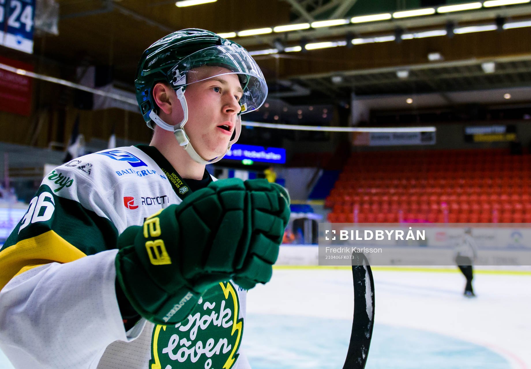 Björklövens Pontus Andreasson jublar