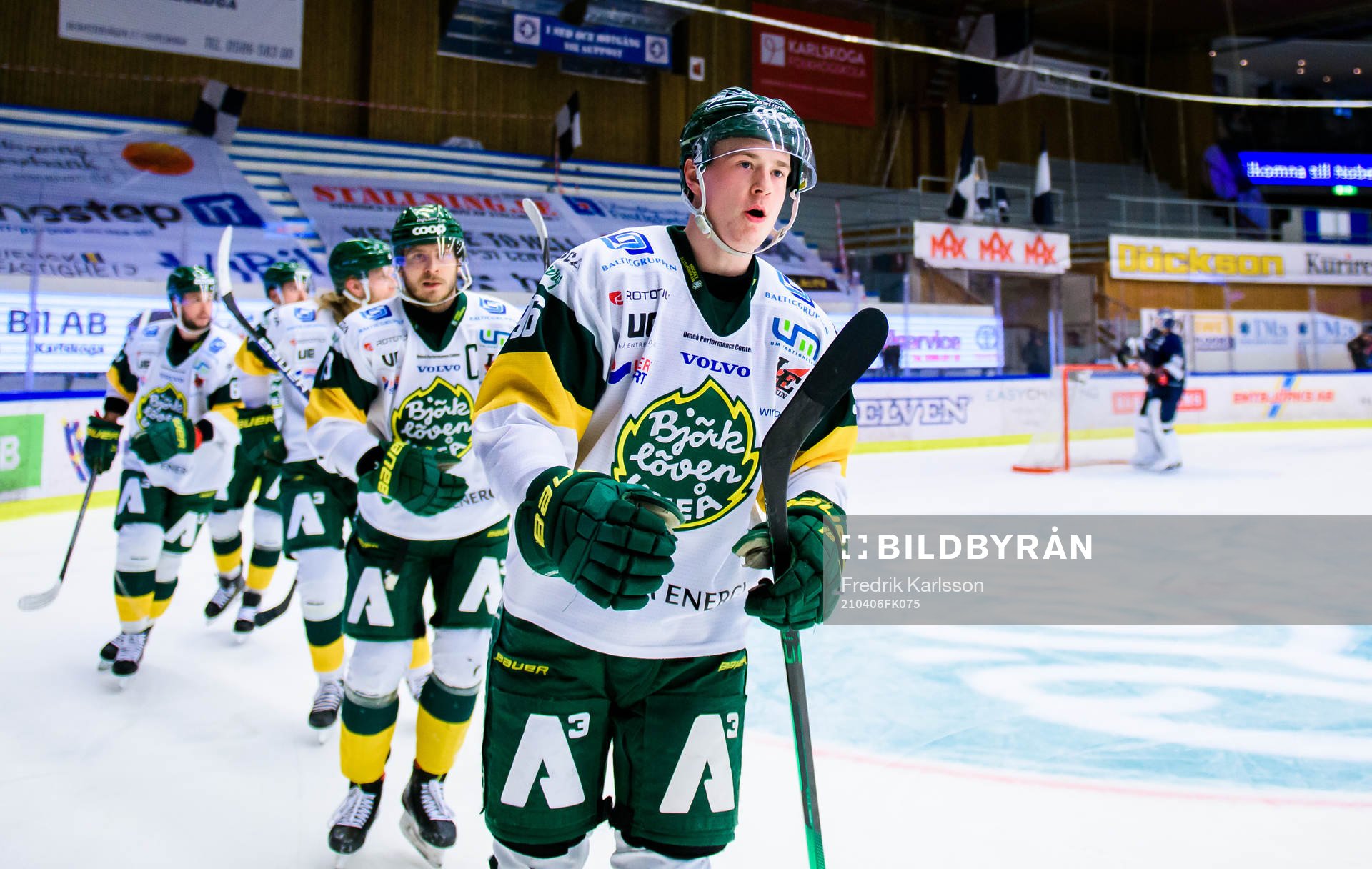 Björklövens Pontus Andreasson jublar