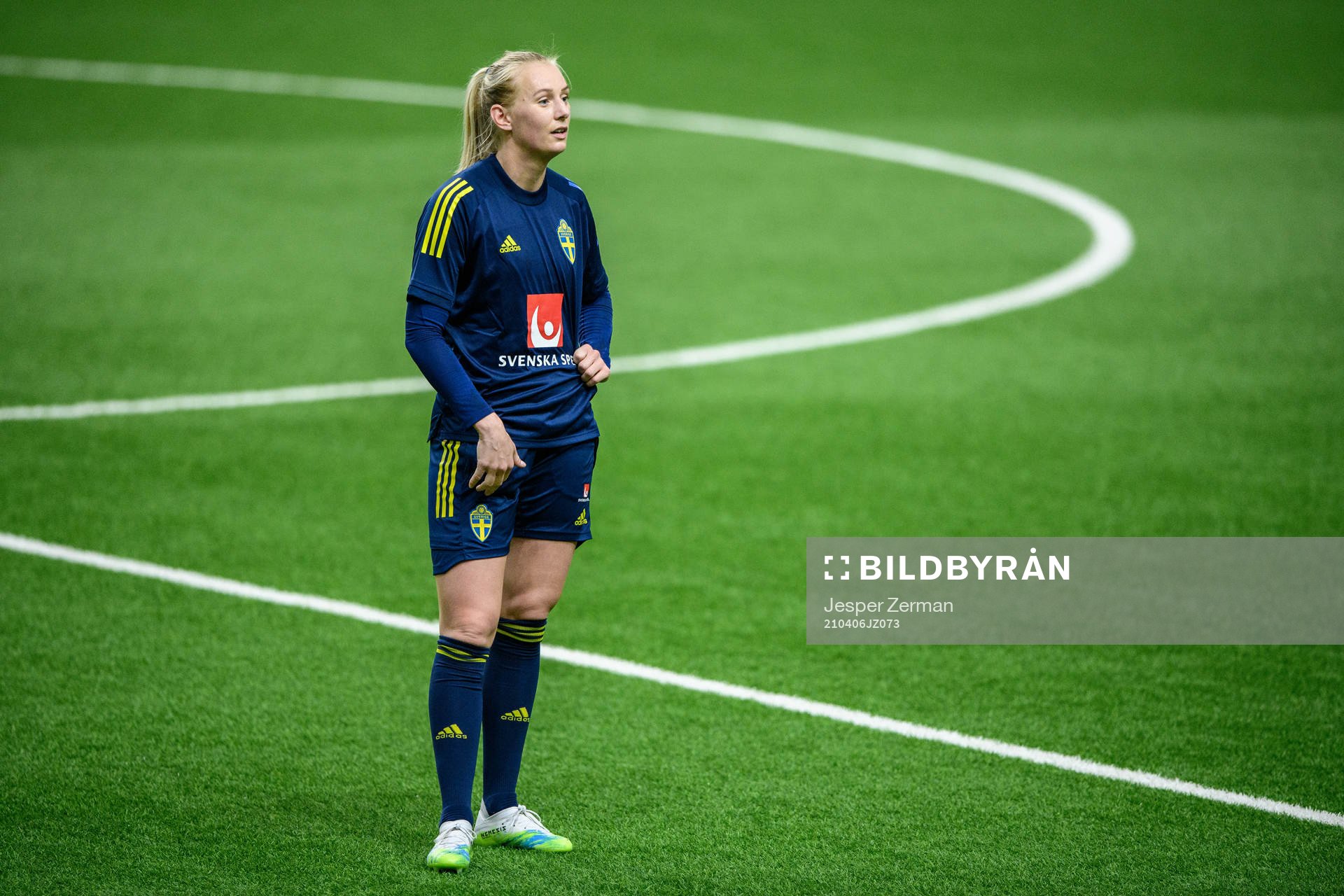 Stina Blackstenius of Sweden