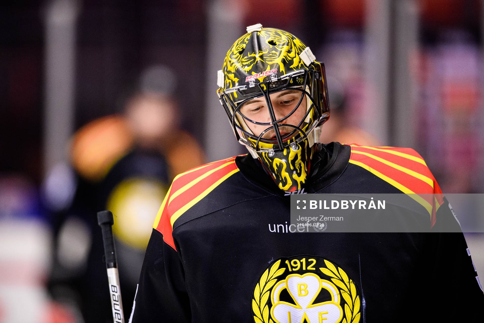Brynäs målvakt Samuel Ersson