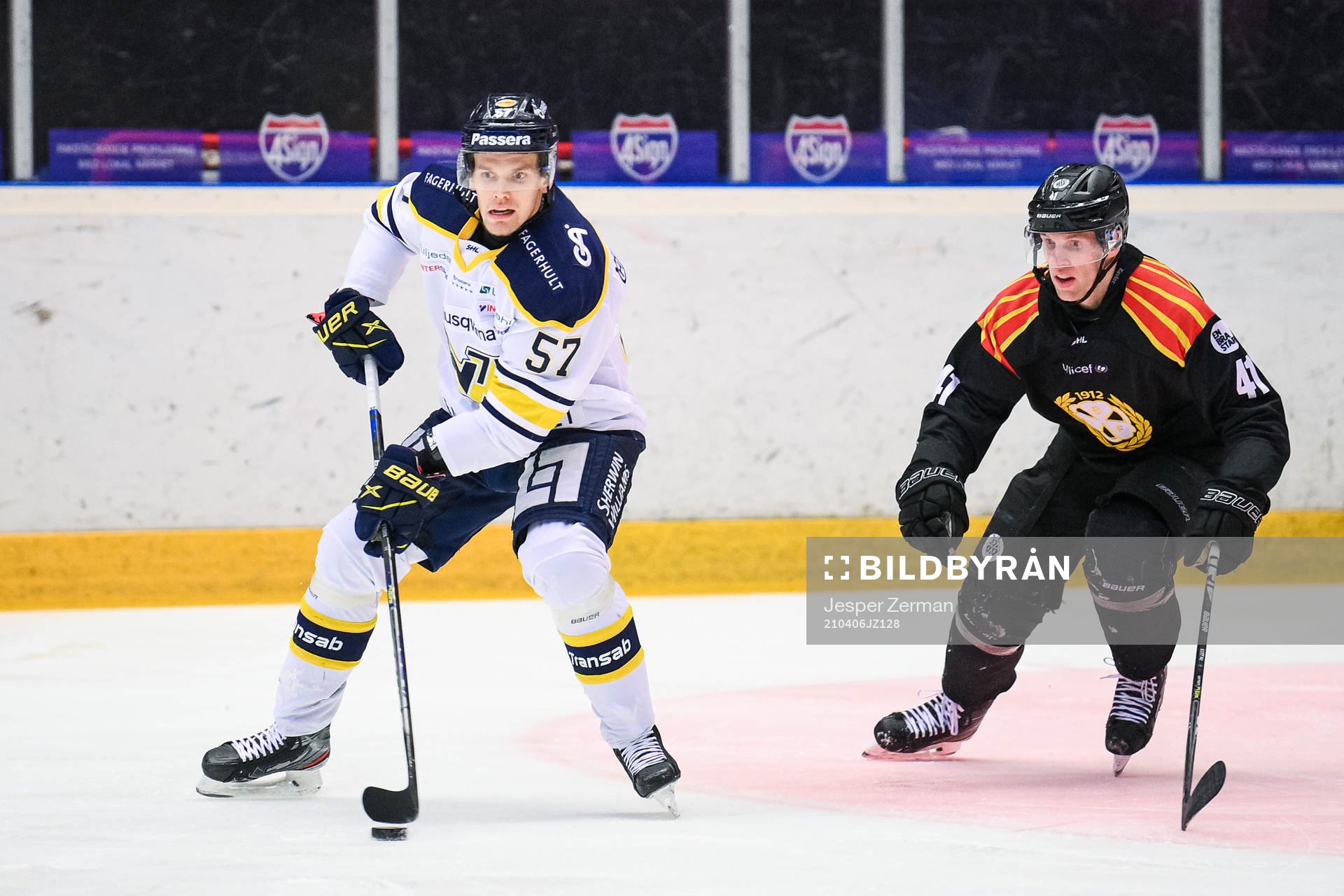 s Anton Wedin och Brynäs Greg Scott