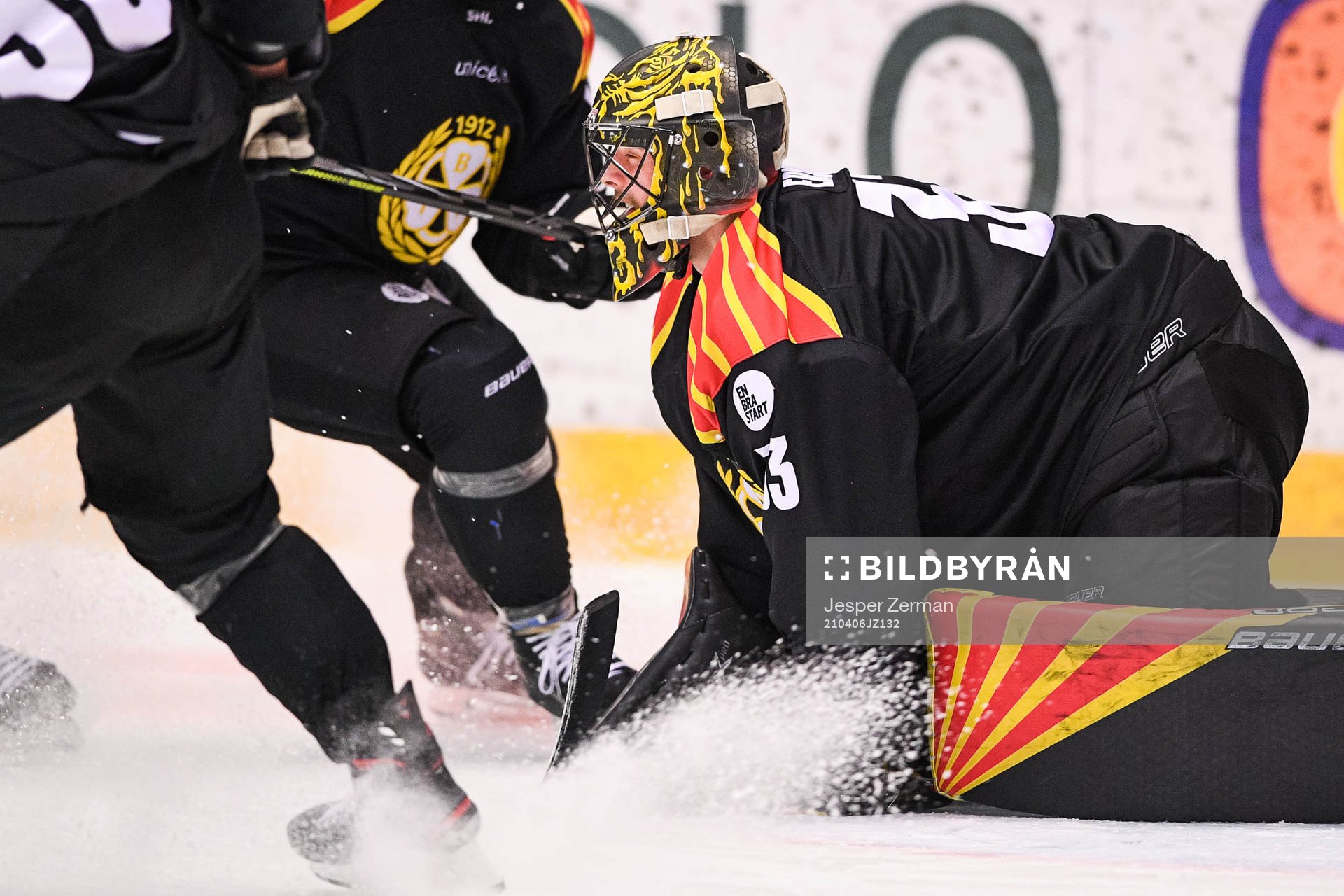 Brynäs målvakt Samuel Ersson