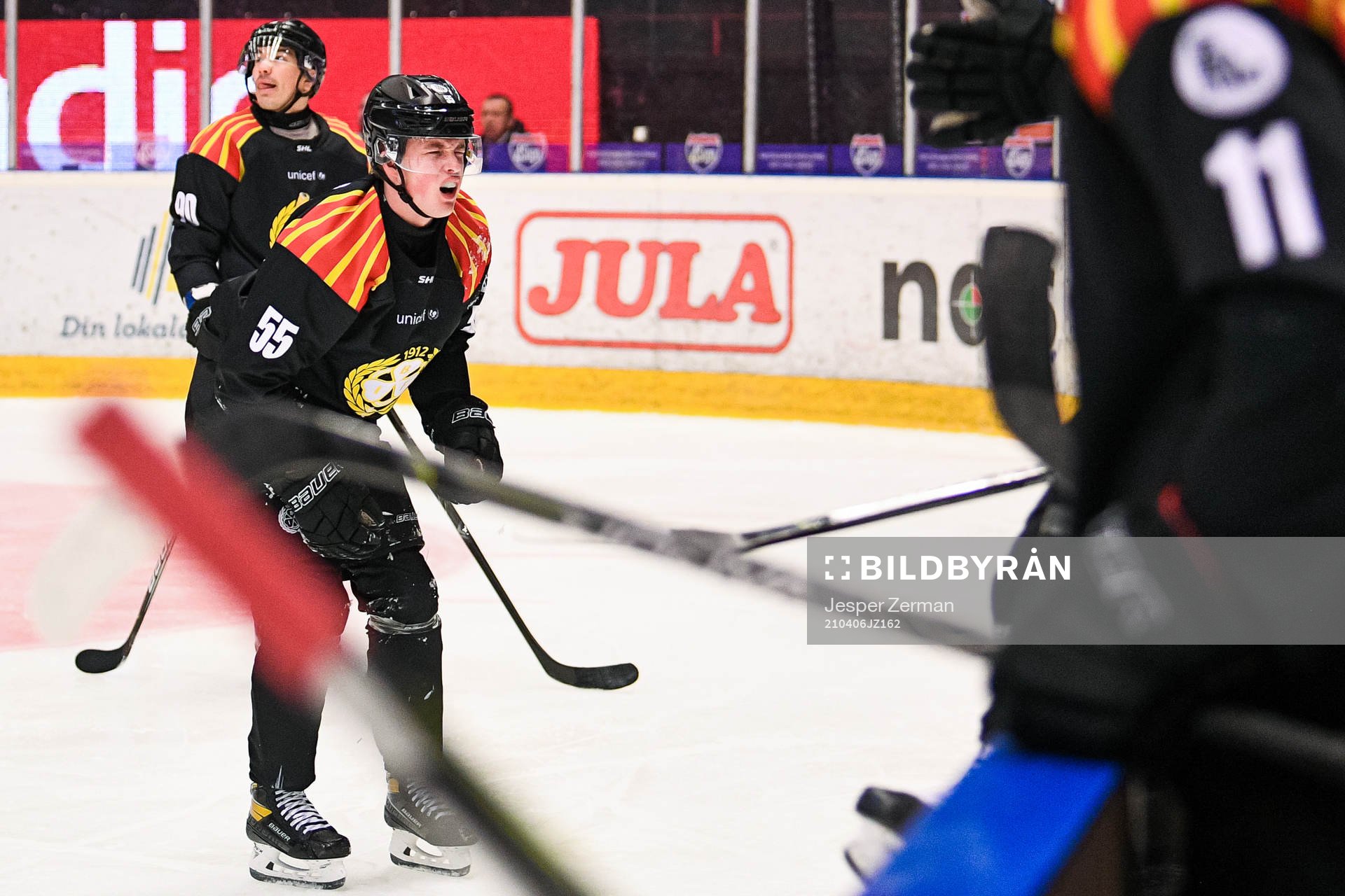 Brynäs Noel Gunler har ont