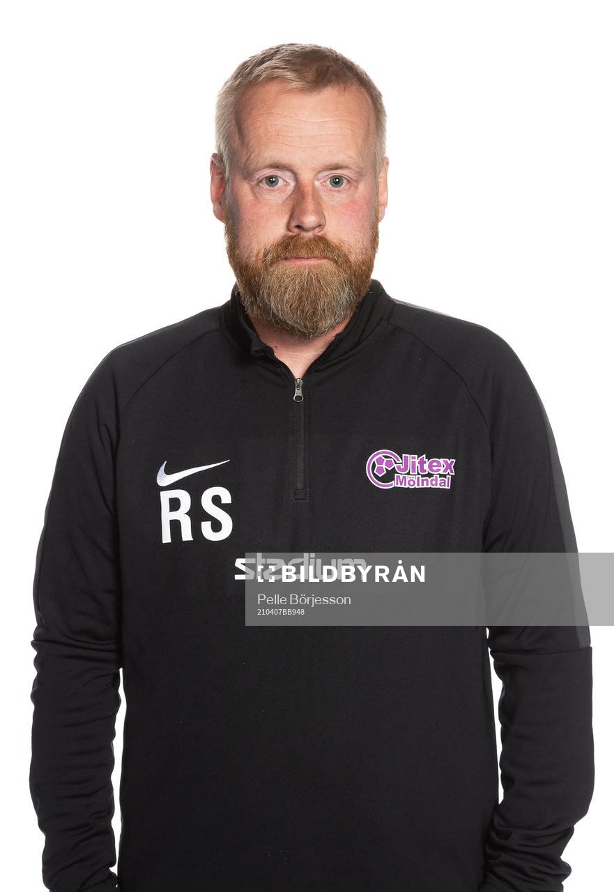 Jitex assisterade tränare Robert Sjökvist poserar för ett porträtt den 7 april 2021 i Mölndal.