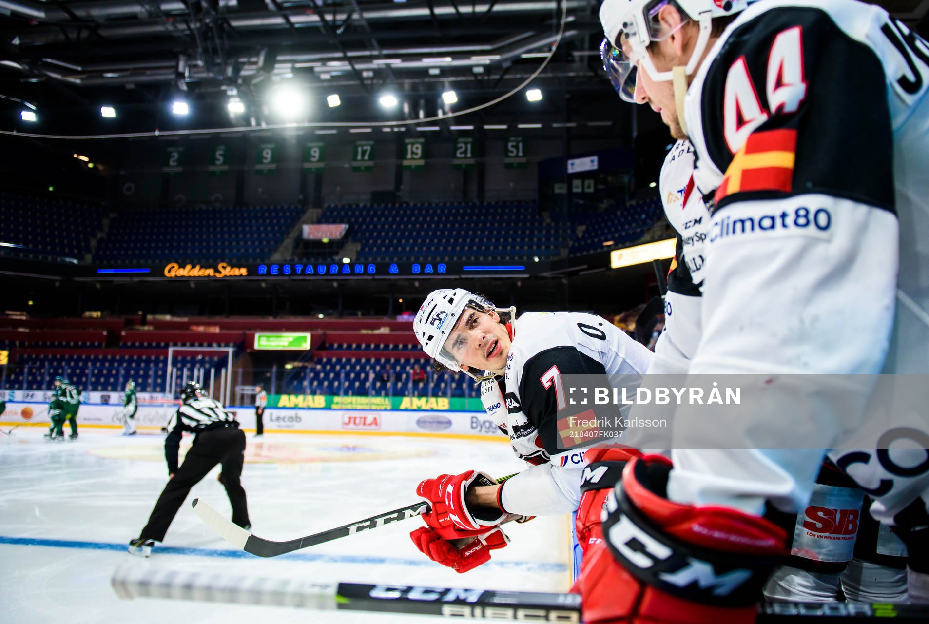 Malmö Redhawks Oliver Lauridsen och Jesper Jensen Aabo