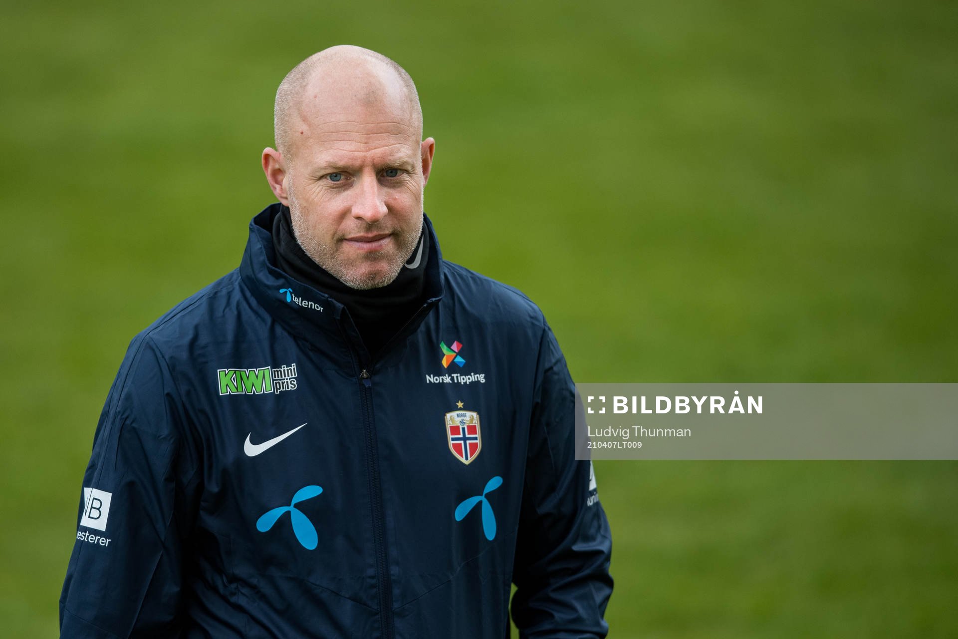 Assistant coach Anders Jacobson of the Norwegian national