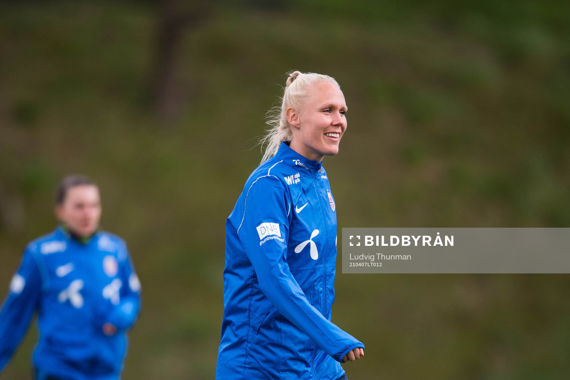 Maria Thorisdottir of the Norwegian national football team