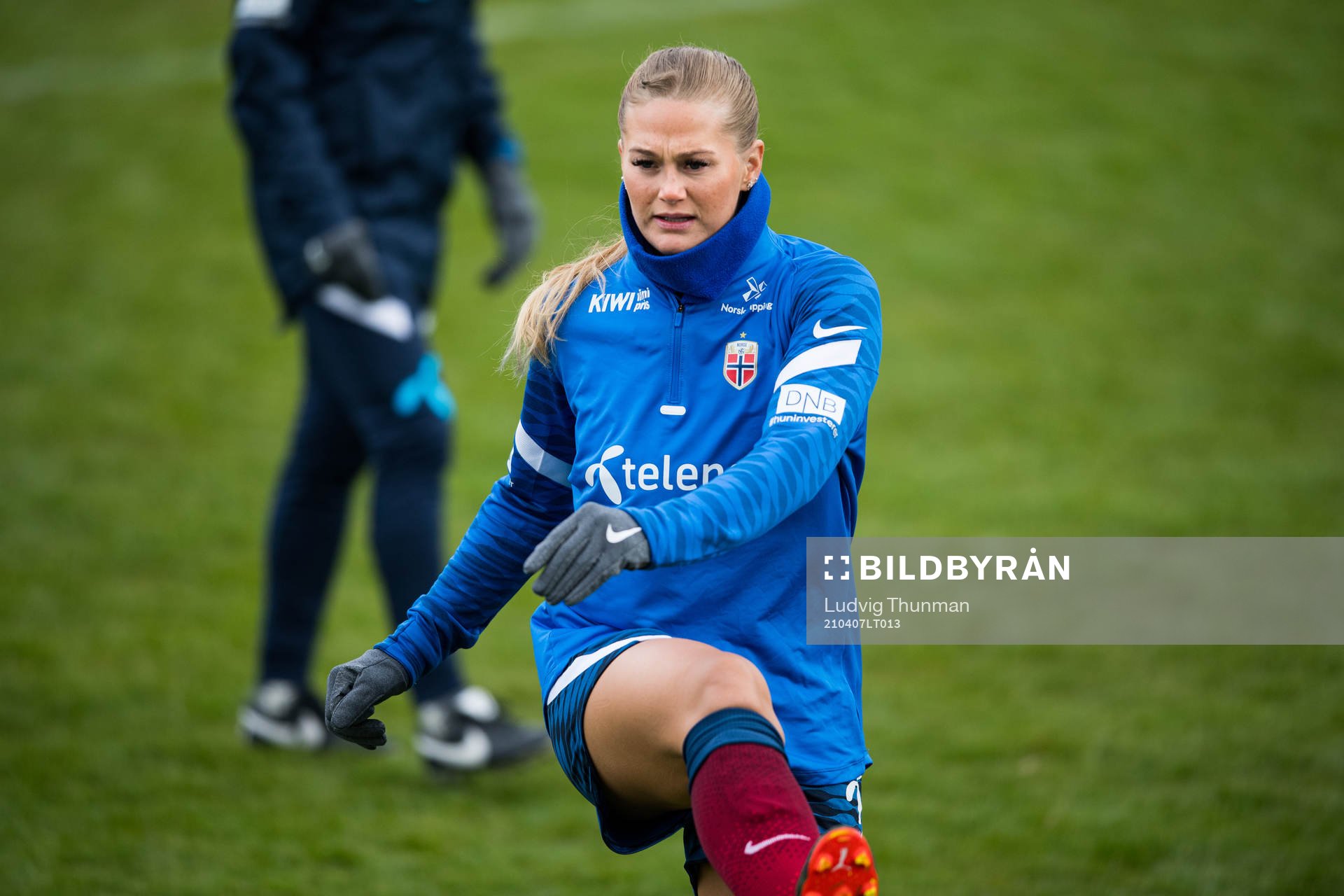 Lisa-Marie Karlseng Utland of the Norwegian national