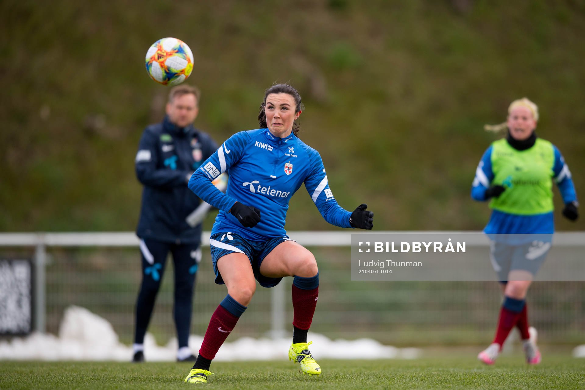 Ingrid Syrstad Engen of the Norwegian national football team