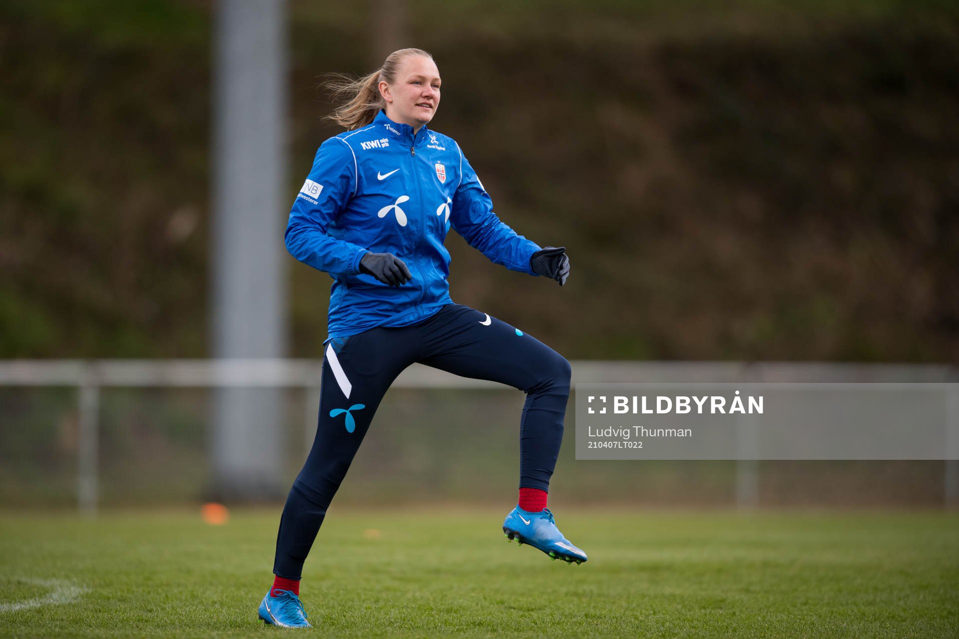 Frida Leonhardsen Maanum of the Norwegian national football