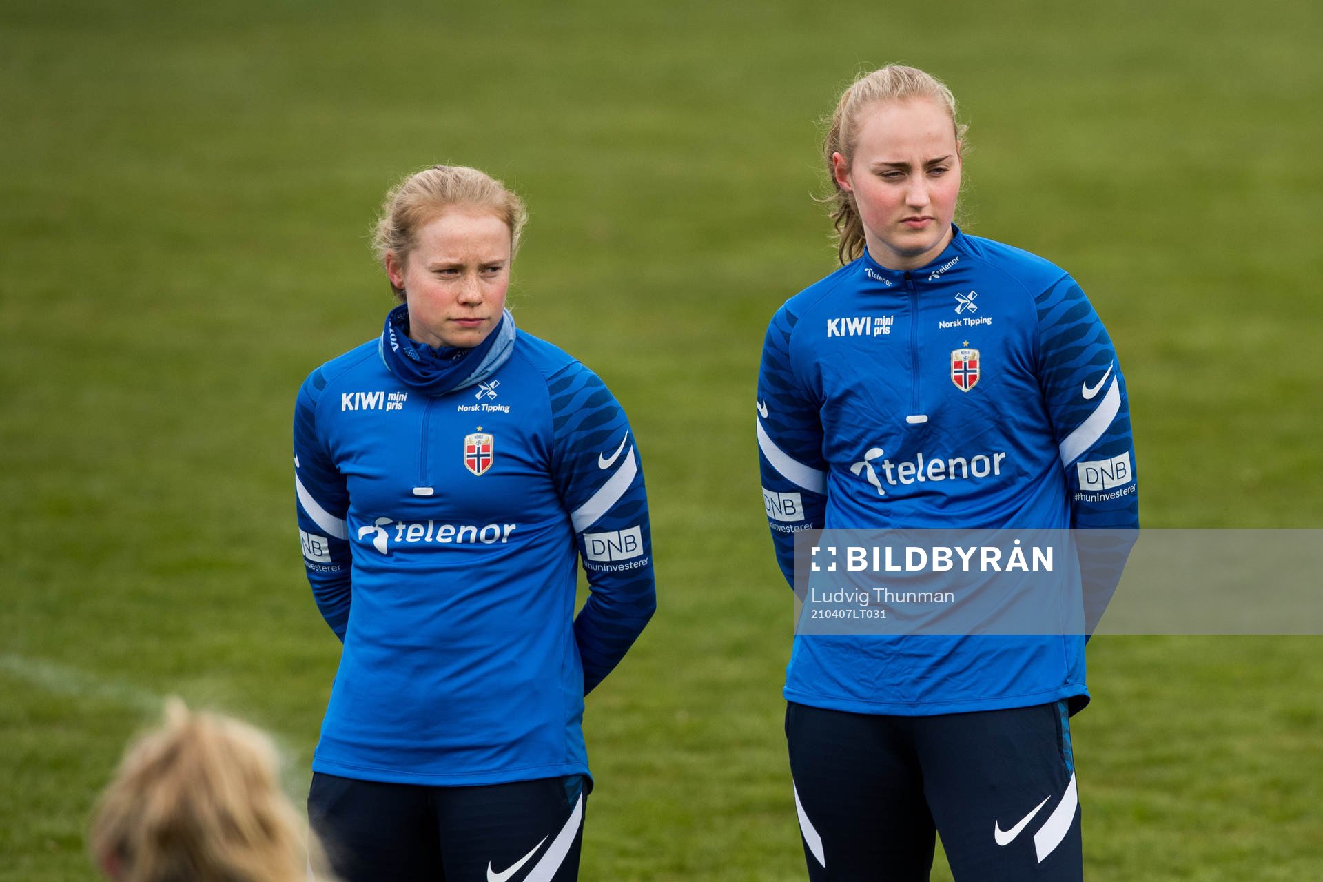 Julie Blakstad and Emilie Bragstad of the Norwegian