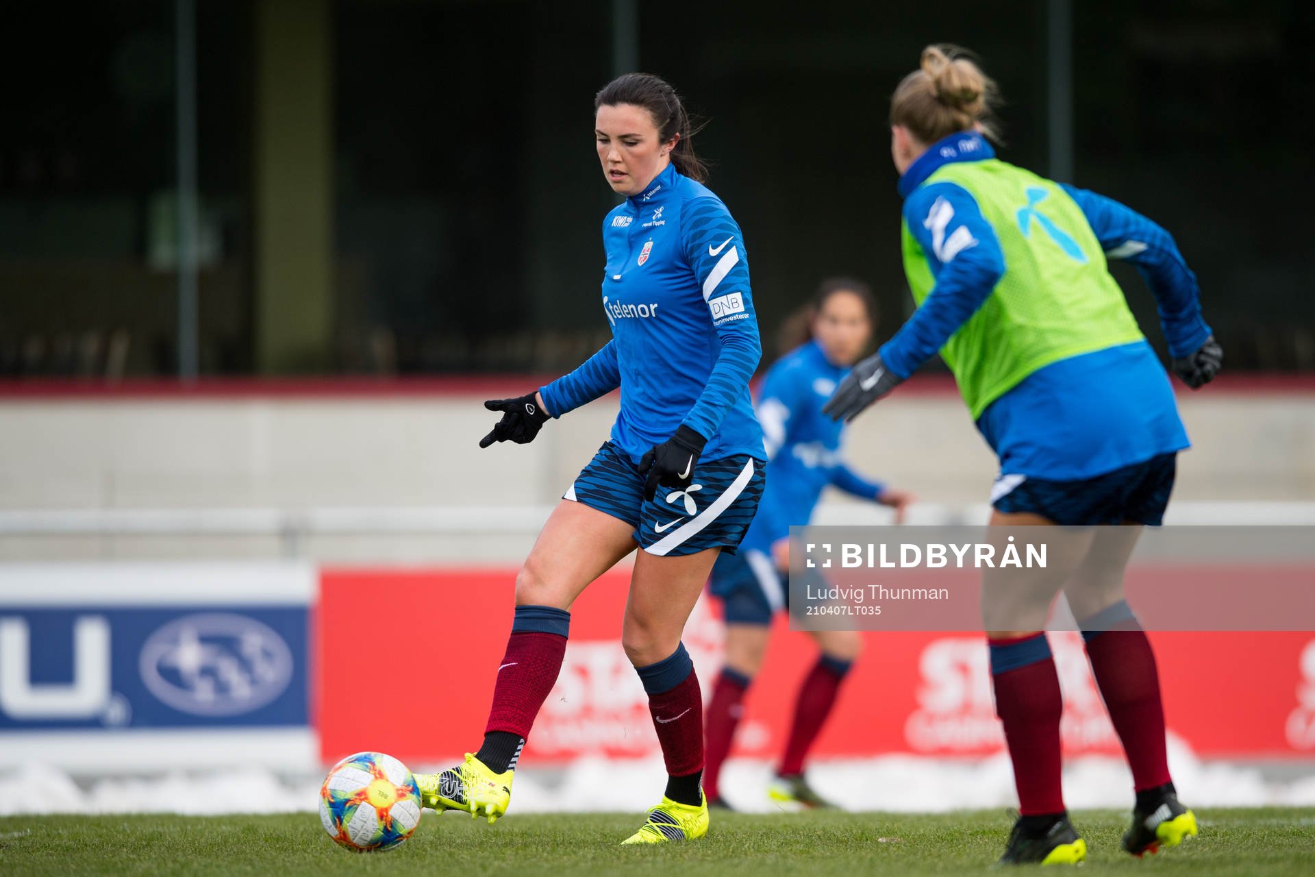 Ingrid Syrstad Engen of the Norwegian national football team