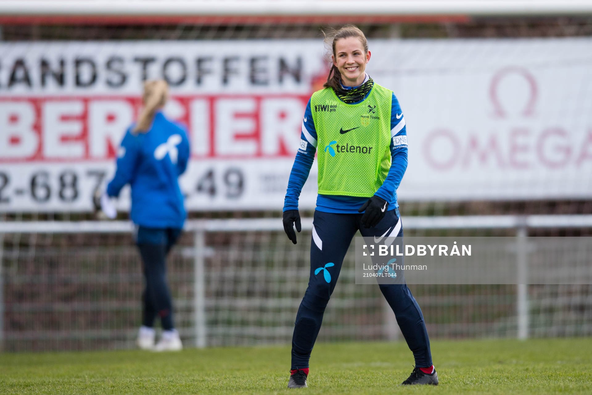 Tuva Hansen of the Norwegian national football team