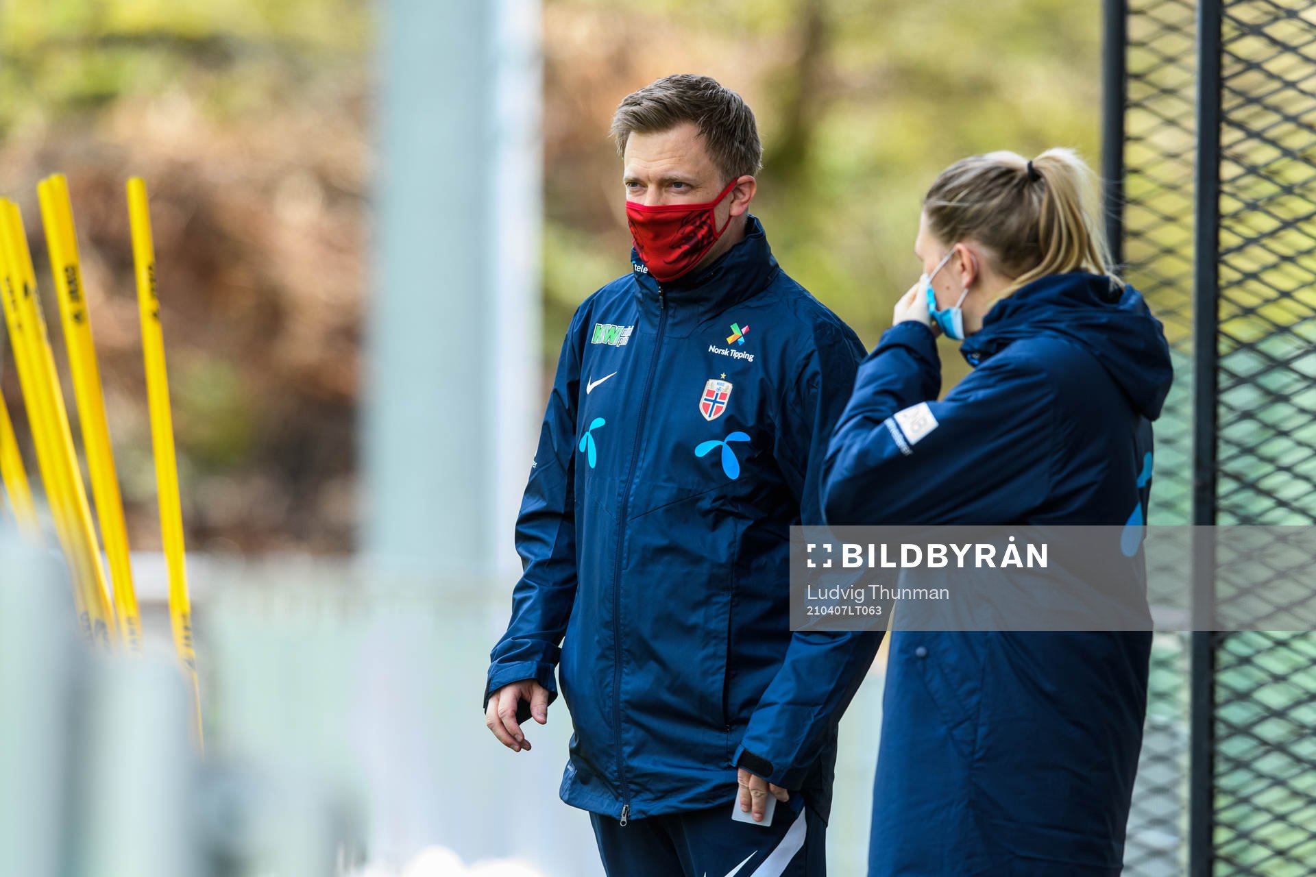 Christer Madsen, communications officer of the Norwegian