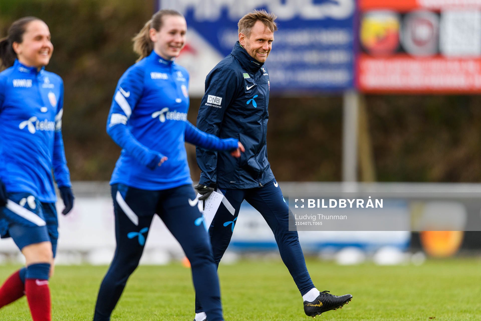 Martin Sjögren, head coach of the Norwegian national