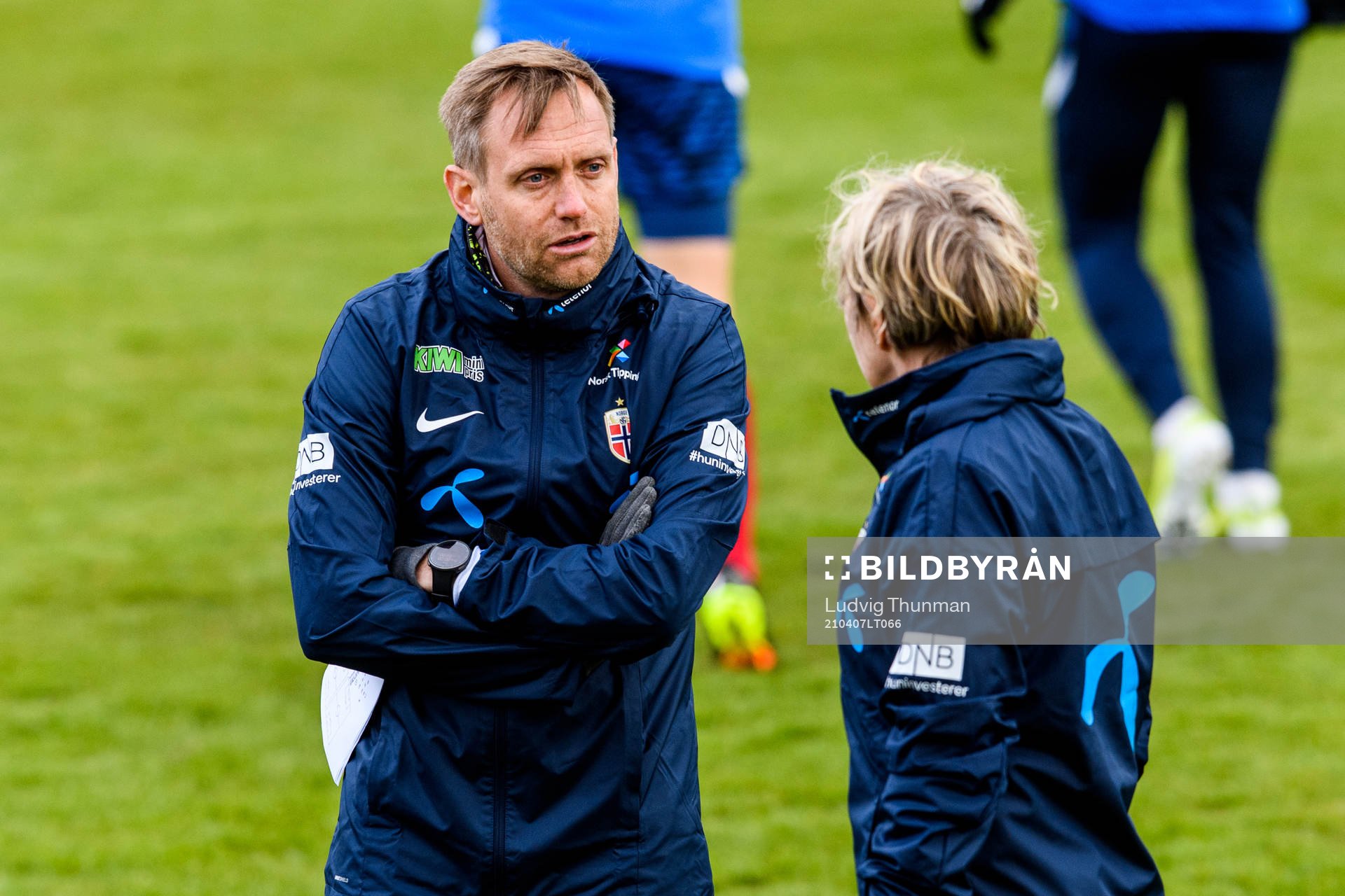 Martin Sjögren, head coach of the Norwegian national