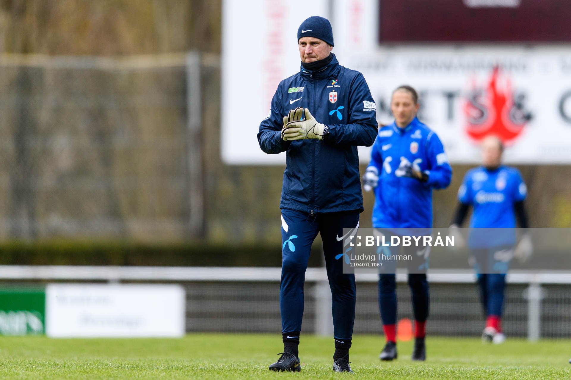 Roger Eskeland, goalkeeper coach of the Norwegian national