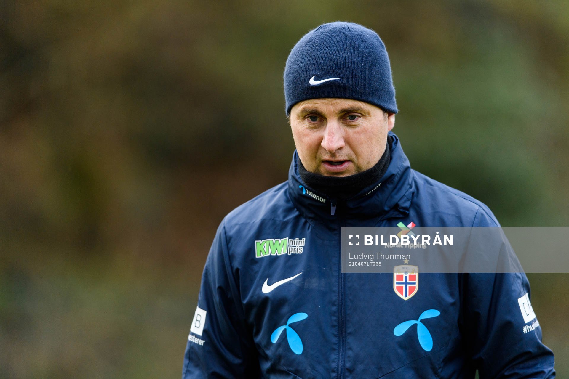 Roger Eskeland, goalkeeper coach of the Norwegian national