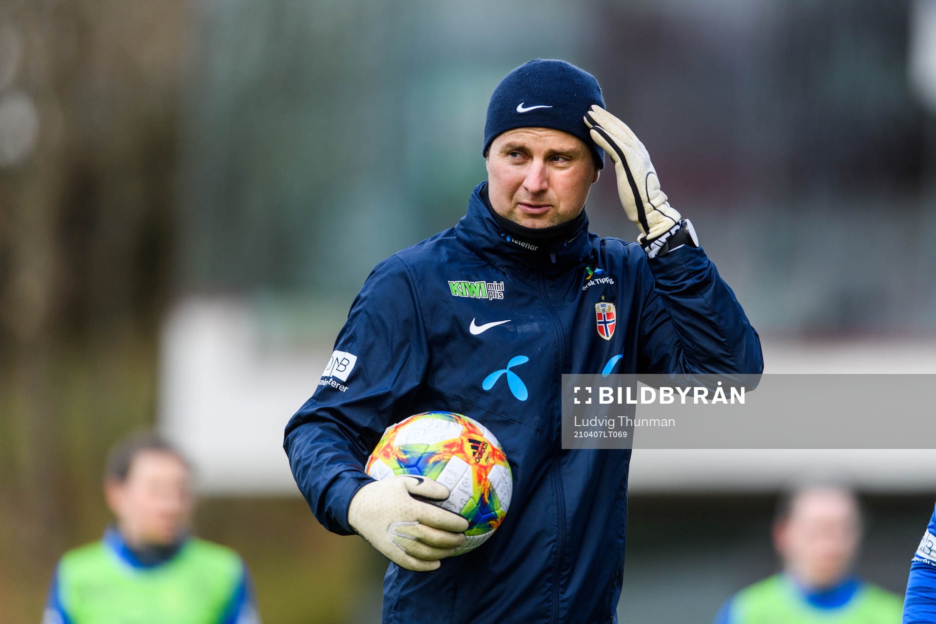 Roger Eskeland, goalkeeper coach of the Norwegian national