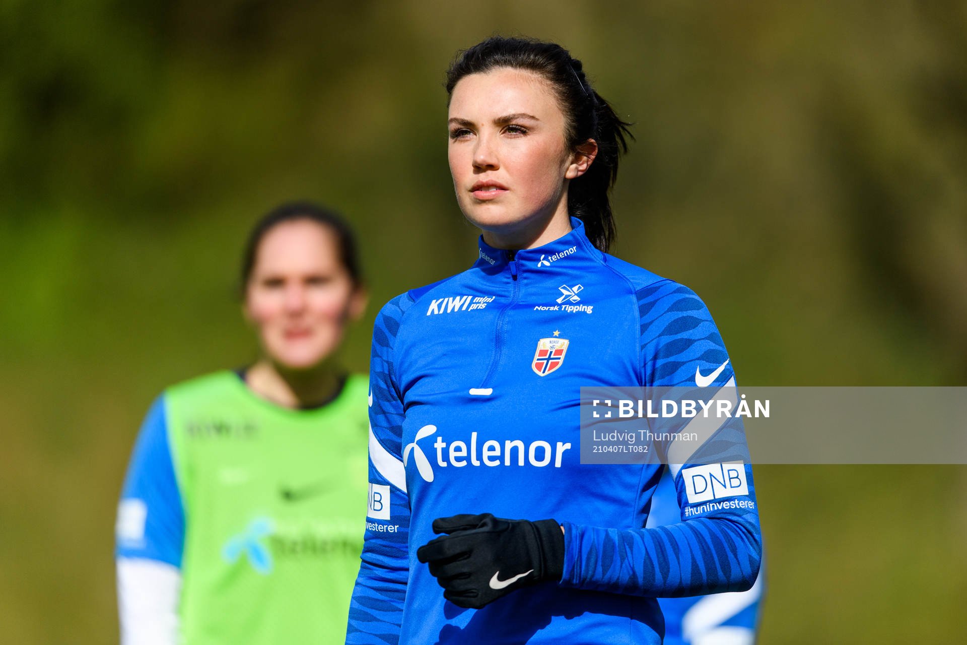 Ingrid Syrstad Engen of the Norwegian national football team
