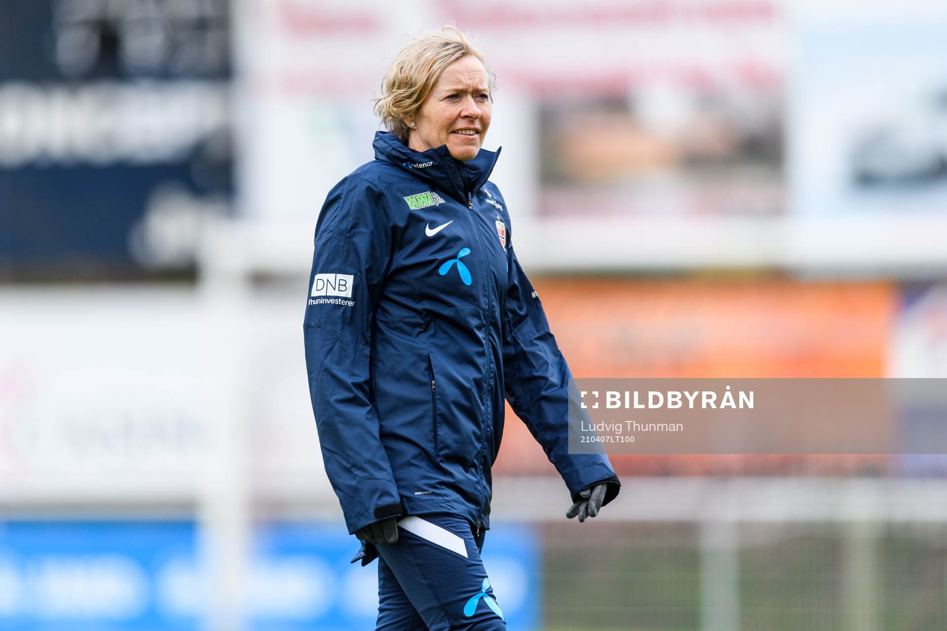 Gunnvor Halmøy, physio of the Norwegian national football