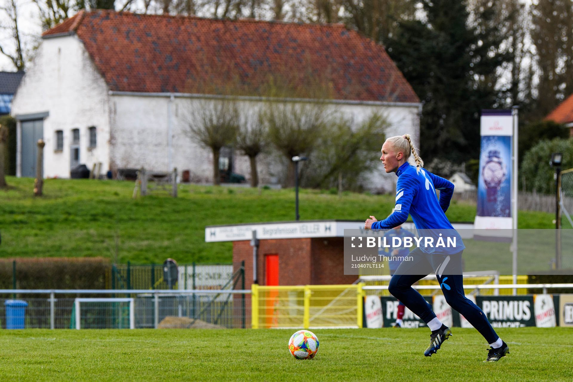 Maria Thorisdottir of the Norwegian national football team
