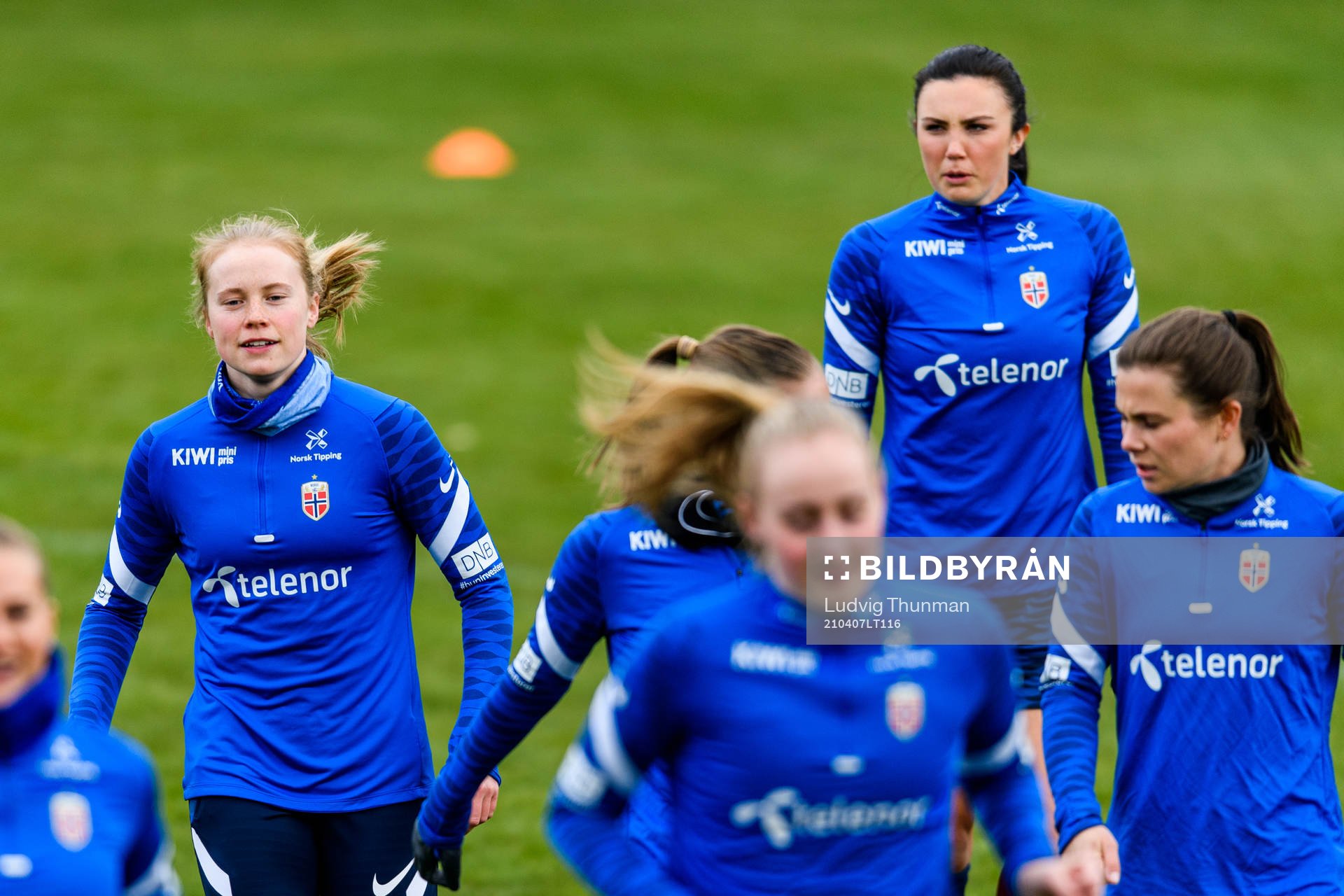 Julie Blakstad and Ingrid Syrstad Engen of the Norwegian