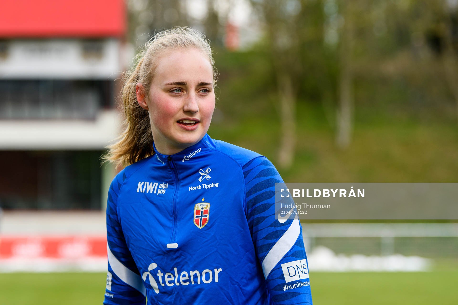 Emilie Bragstad of the Norwegian national football team